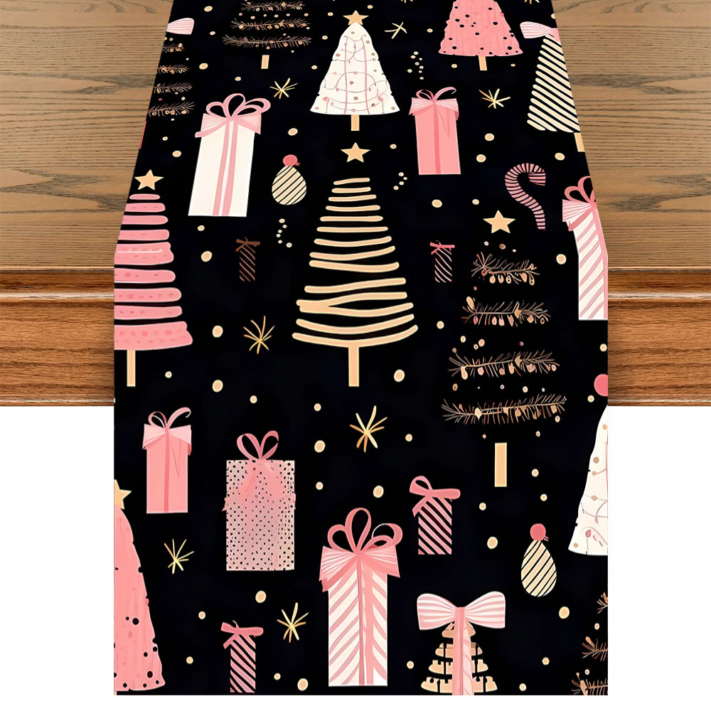 Christmas Table Runner Pink Xm - огляд і ціна Christmas Table Runner