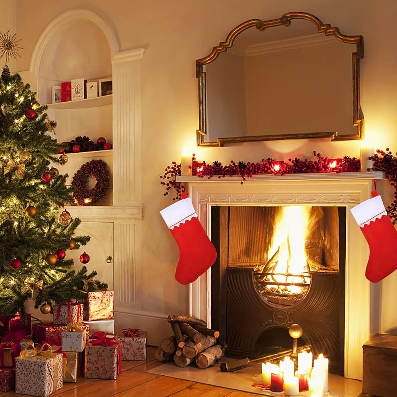 1/3/6pcs Christmas Stockings,  - огляд і ціна Christmas Stocking Hanging