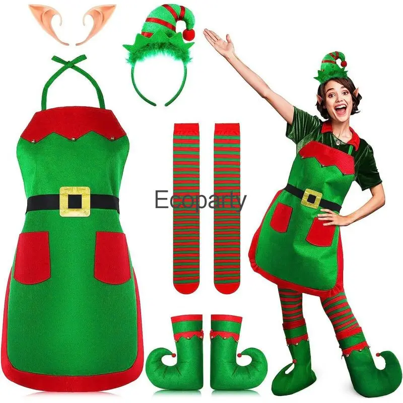 Women's Christmas Costume Chri - огляд і ціна Elf Costume Christmas