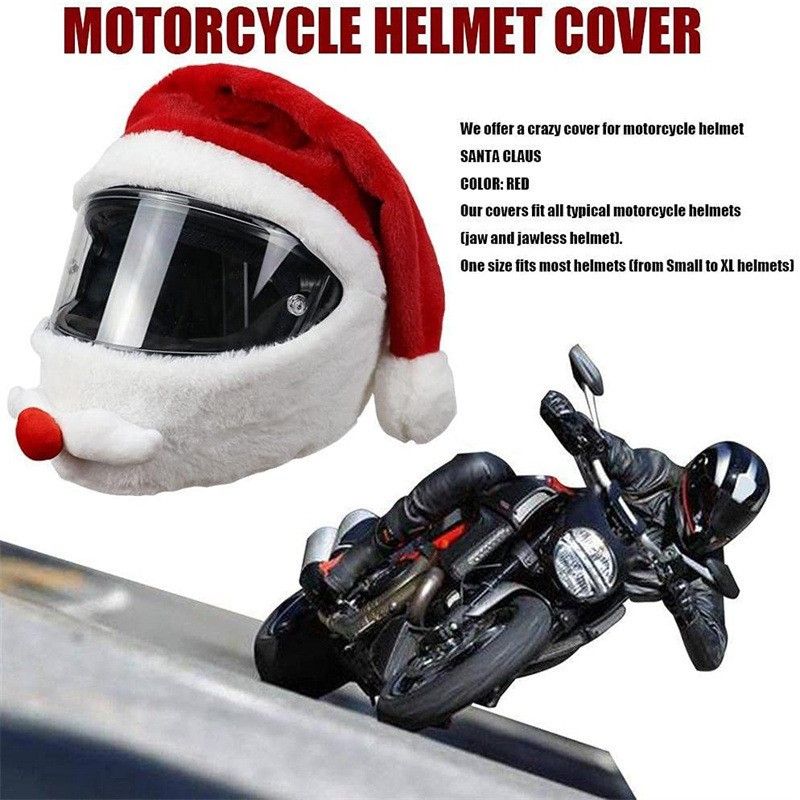 Santa Claus Helmet Cover Plush - огляд і ціна Santa Hat Plush