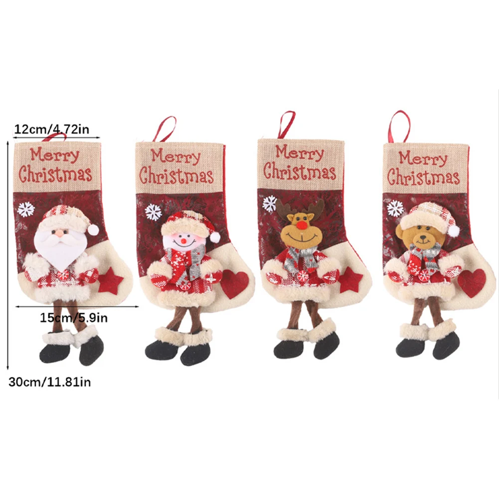 Large Santa Christmas Stocking - огляд і ціна Christmas Stocking Hanging