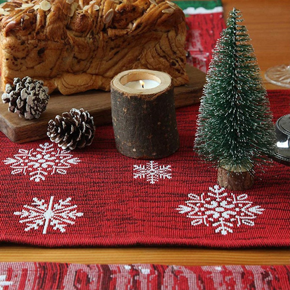 ABDD HOT  Christmas Table Runn - огляд і ціна Christmas Table Runner