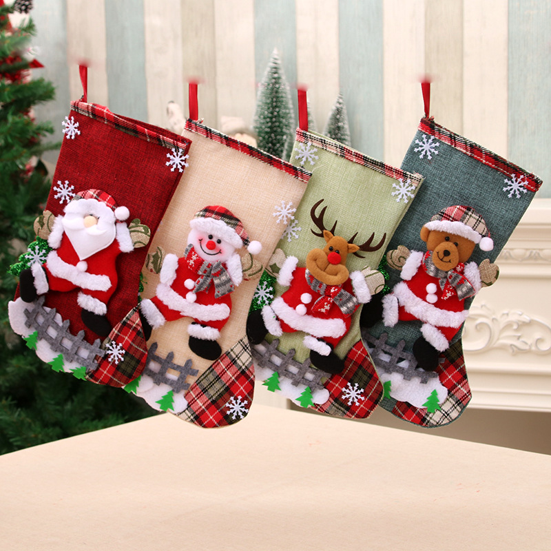 31cm Large Christmas Stockings - огляд і ціна Christmas Stocking Hanging