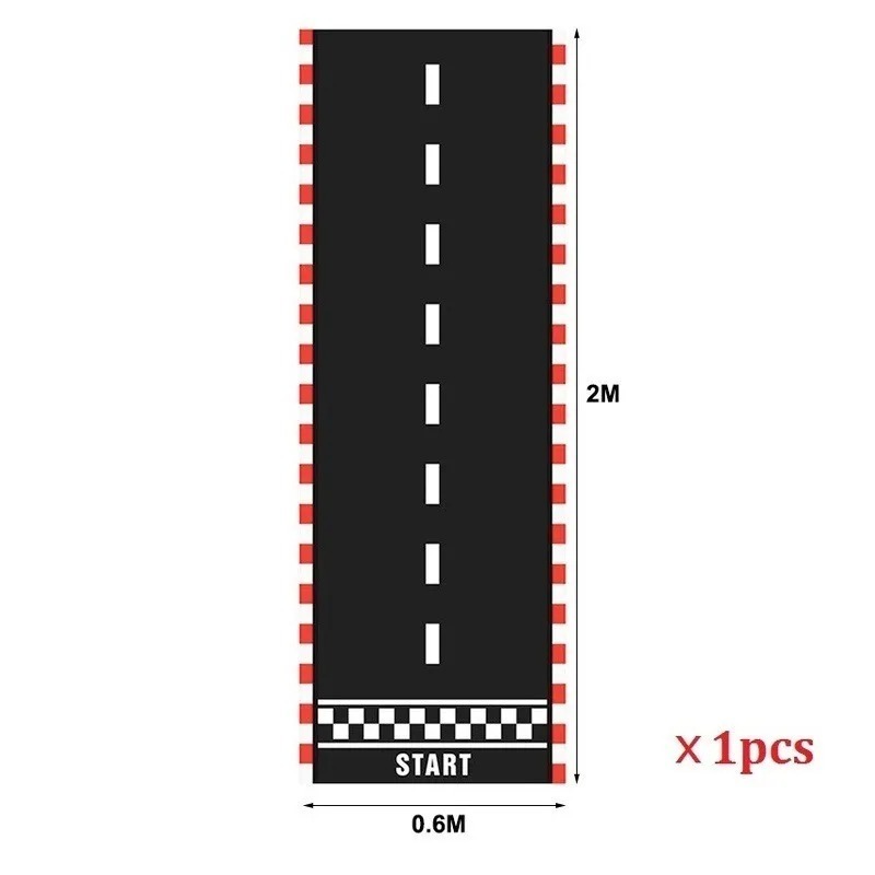 Race Car Racetrack Table Runne - огляд і ціна Christmas Table Runner