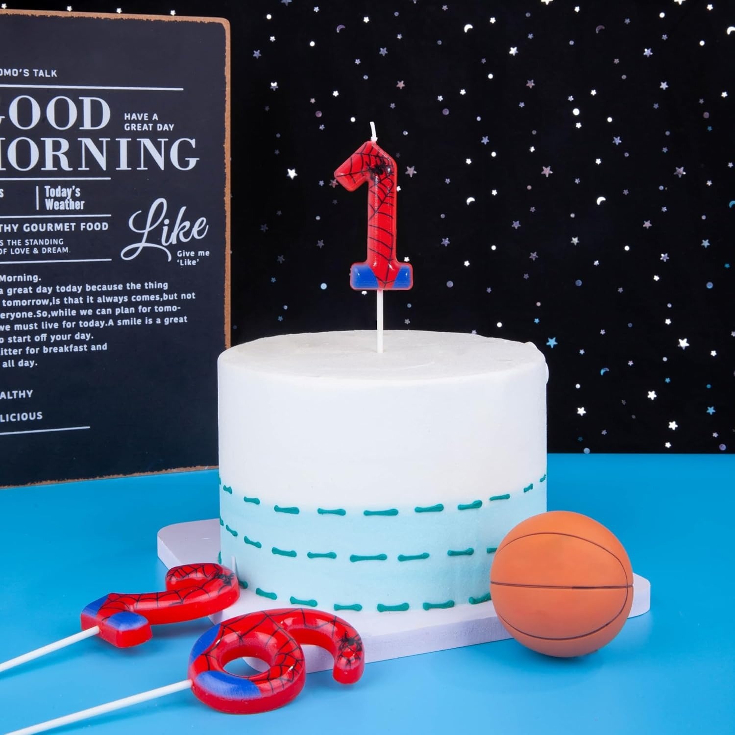 Spider Party 0-9 Birthday Cand - огляд і ціна Holiday Candle Set