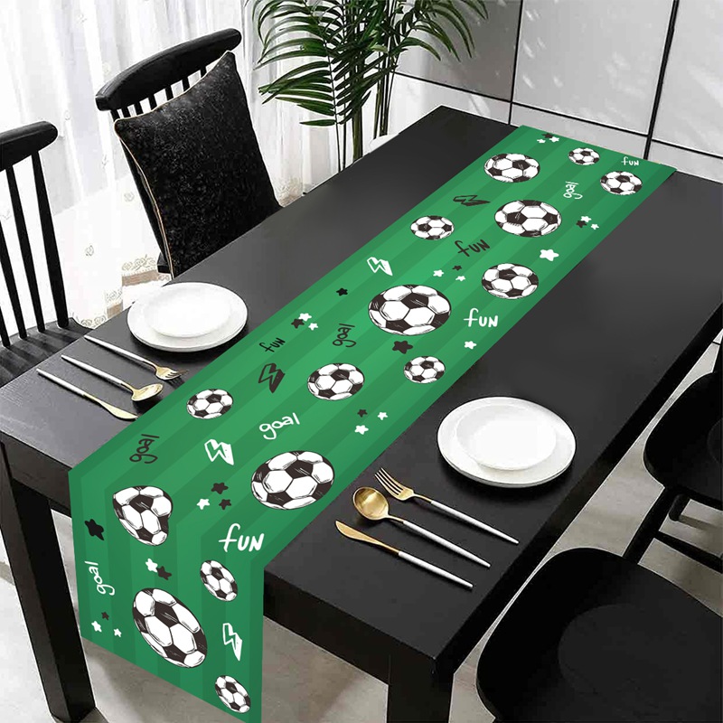 1pc Soccer/Football Party Tabl - огляд і ціна Christmas Table Runner